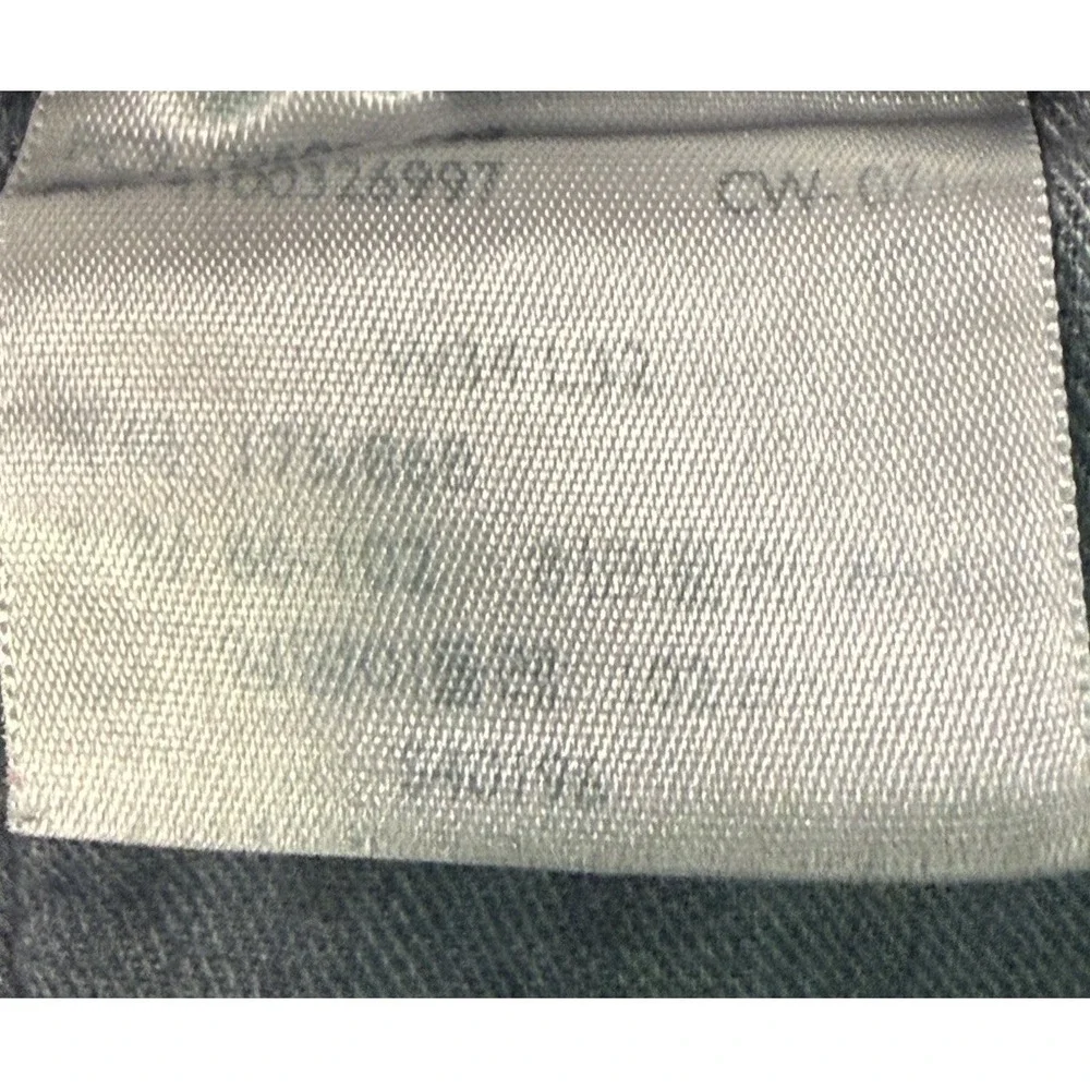 Levi's 505 Jeans Mens 34x32 Blue Regular Fit Straight Leg Dark Wash Western EUC